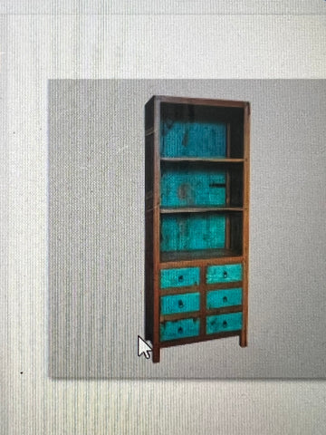 BOOKSHELF 6 DRAWER - #113