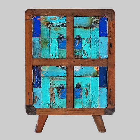 4 door patchwork cabinet-#2