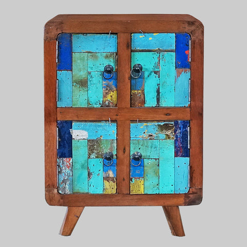 4 door patchwork cabinet-#3