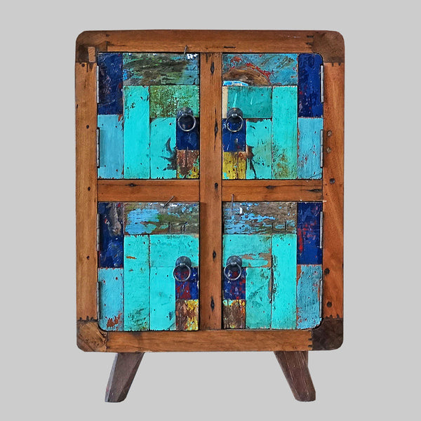 4 door patchwork cabinet-#4