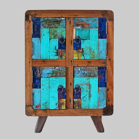 4 door patchwork cabinet-#4