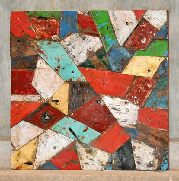 PATCHWORK TRIANGLE PANEL 32x32 - #125