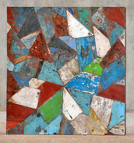 PATCHWORK TRIANGLE PANEL 32x32 - #133