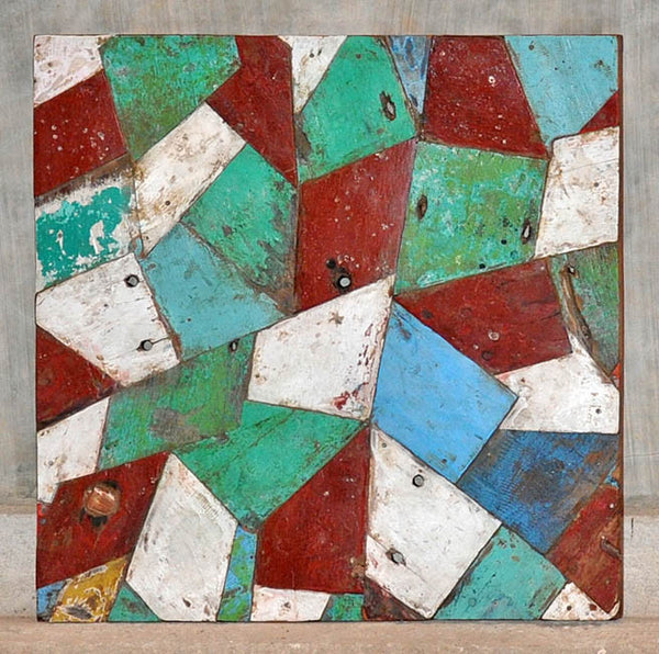 PATCHWORK TRIANGLE PANEL 32x32 - #140