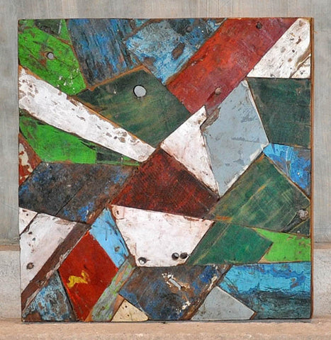 PATCHWORK TRIANGLE PANEL 24x24 - #132