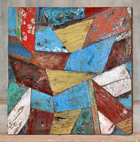 PATCHWORK TRIANGLE PANEL 24x24 - #118