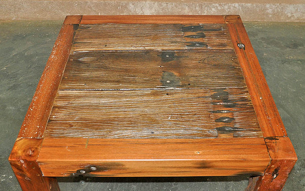 Brown Wood Coffee Table 32x32 - #109