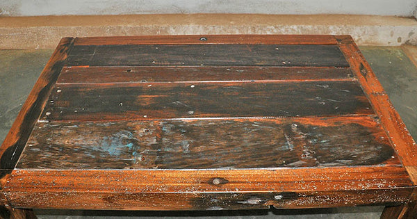 Brown Wood Coffee Table 47x32 - #100