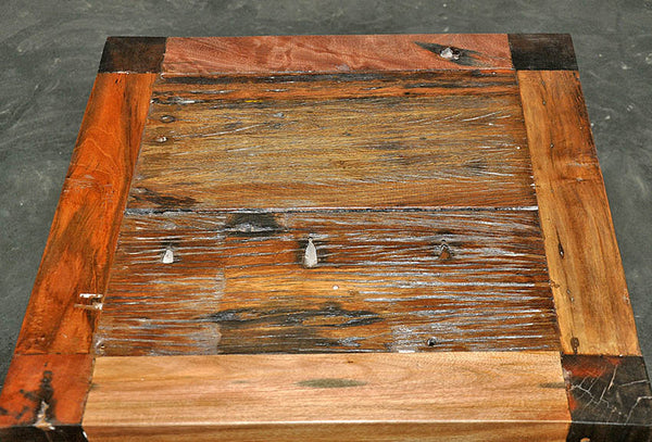 Brown Wood Coffee Table 24x24 - #100