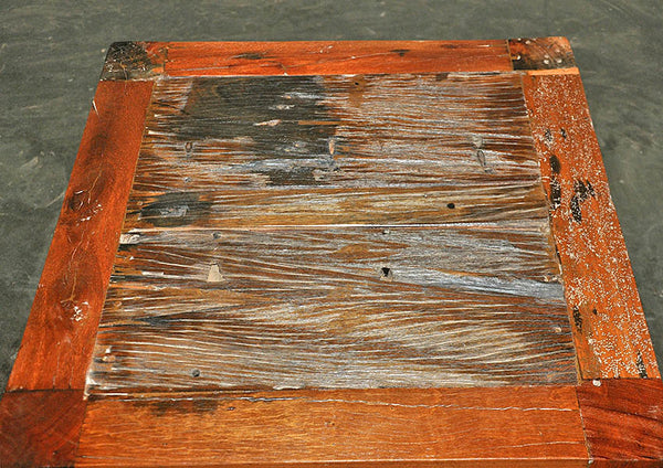 Brown Wood Coffee Table 24x24 - #101