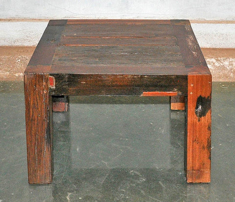 Brown Wood Coffee Table 24x24 - #103