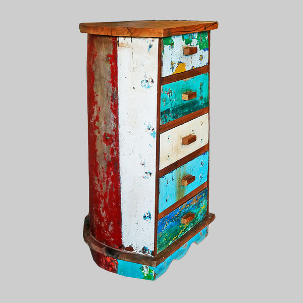Fishing boat 5 Drawer Chest - #16