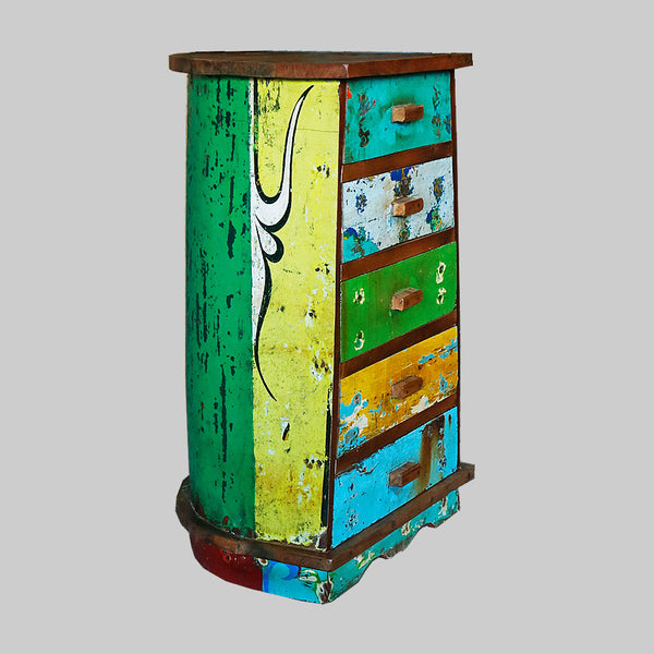 Fishing boat 5 Drawer Chest - #18