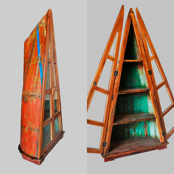 Boat cabinet w 2 glass doors  - #2