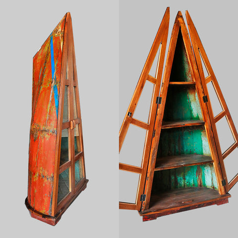 Boat cabinet w 2 glass doors  - #2