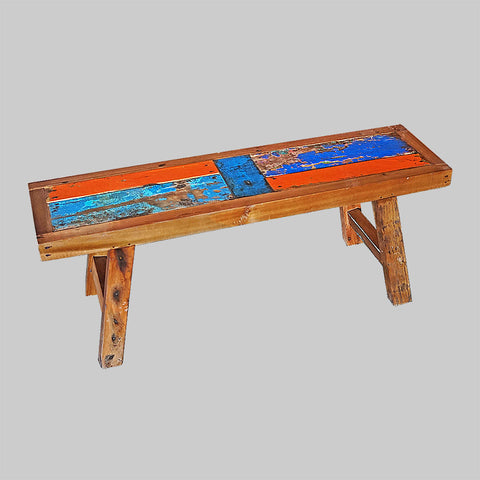 PATCHWORK BENCH 47'' - #112