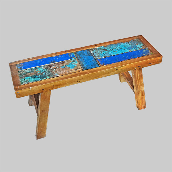 PATCHWORK BENCH 39'' - #114