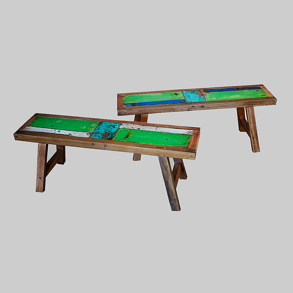 PATCHWORK BENCH 47'' - #114