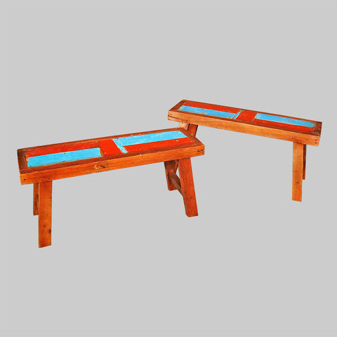 PATCHWORK BENCH 39'' - #116