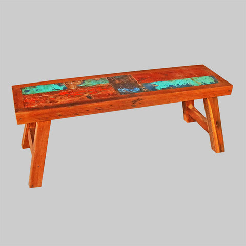 PATCHWORK BENCH 47'' - #120