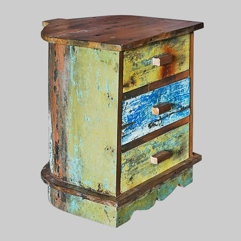 Fishing boat 3 Drawer Chest - #05