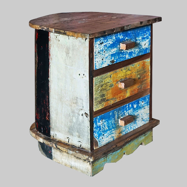 Fishing boat 3 Drawer Chest - #06