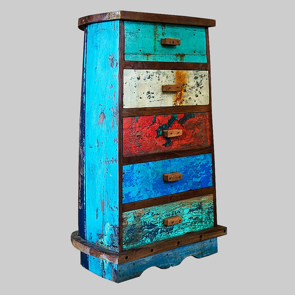 Fishing boat 5 Drawer Chest - #06