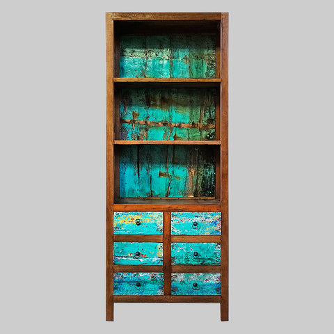 BOOKSHELF 6 DRAWER - #114