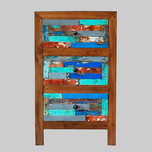 3 drawer chest w finger patchwork #4