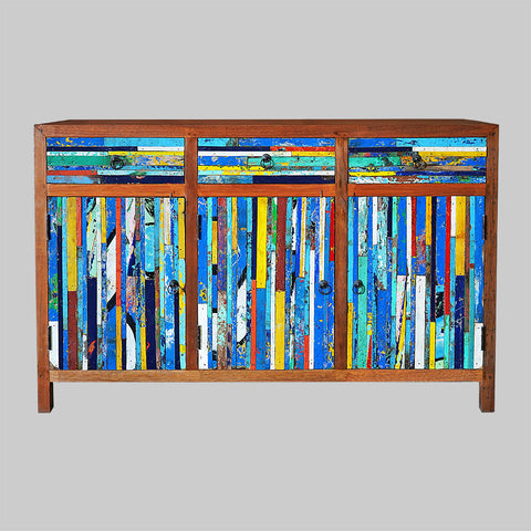calypso Sideboard 3 Door 3 Drawer - #116