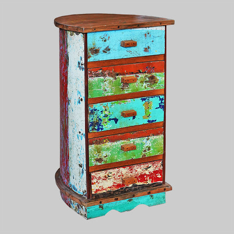 Fishing boat 5 Drawer Chest - #09