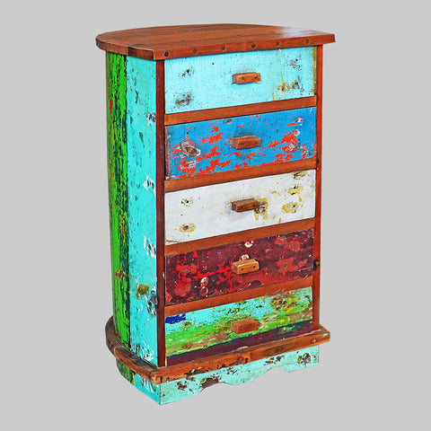 Fishing boat 5 Drawer Chest - #10