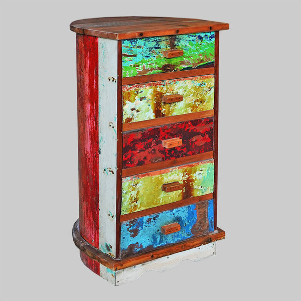 Fishing boat 5 Drawer Chest - #12