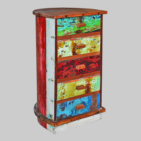 Fishing boat 5 Drawer Chest - #12