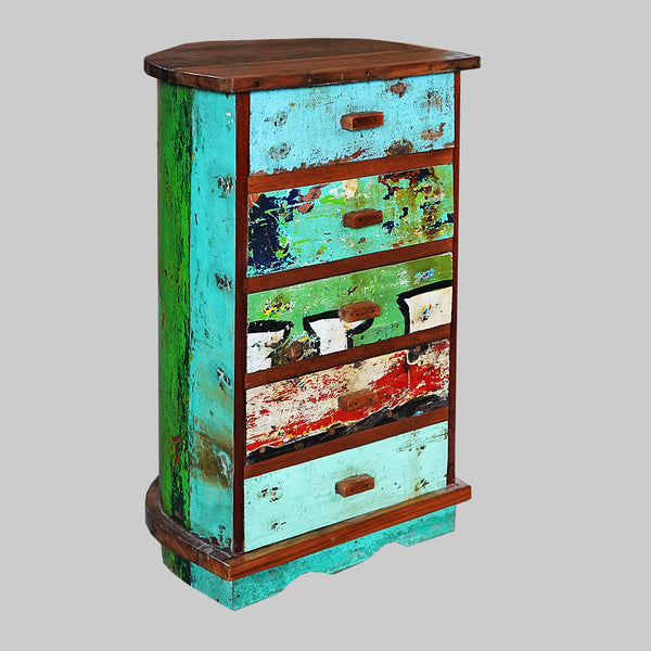 Fishing boat 5 Drawer Chest - #13