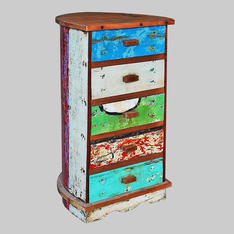 Fishing boat 5 Drawer Chest - #14