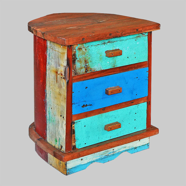 Fishing boat 3 Drawer Chest - #08