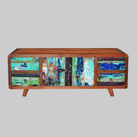 Retro Sideboard 2 Door 4 Drawer - #1