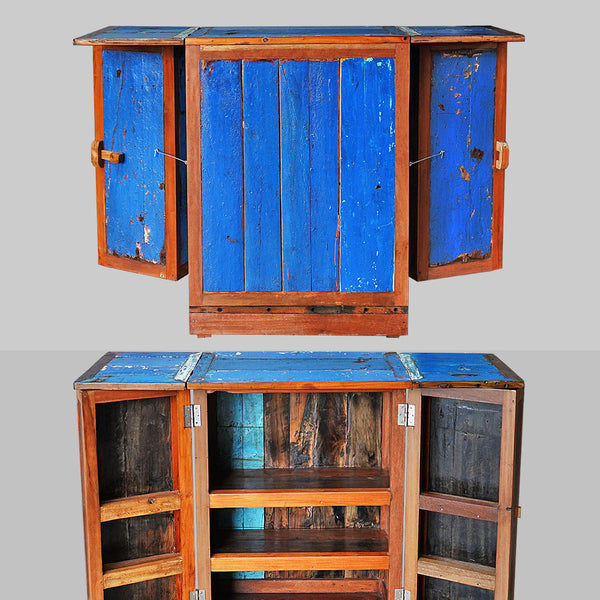 Folding Bar/liquor cabinet - #219