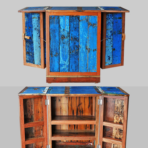 Folding Bar/liquor cabinet - #221