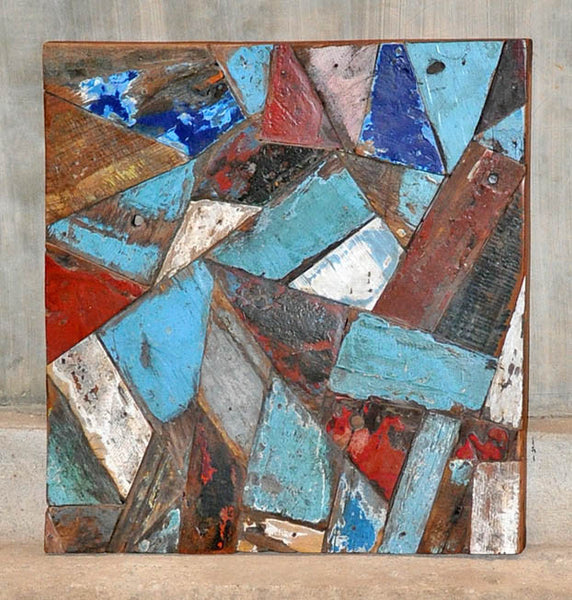 PATCHWORK TRIANGLE PANEL 24x24 - #109