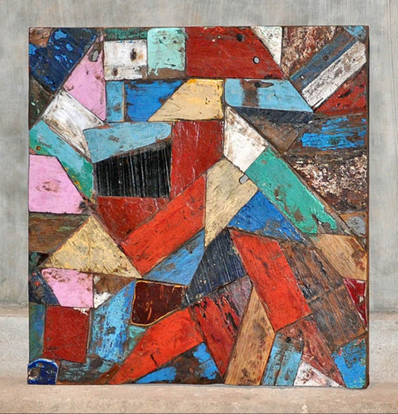 PATCHWORK TRIANGLE PANEL 32x32 - #108
