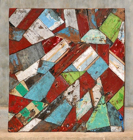 PATCHWORK TRIANGLE PANEL 32x32 - #109