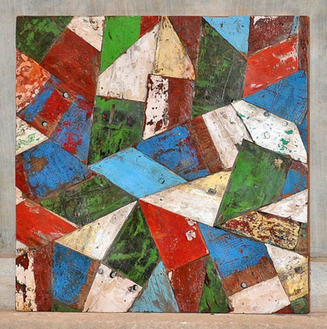 PATCHWORK TRIANGLE PANEL 32x32 - #132