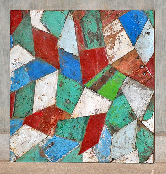 PATCHWORK TRIANGLE PANEL 32x32 - #137