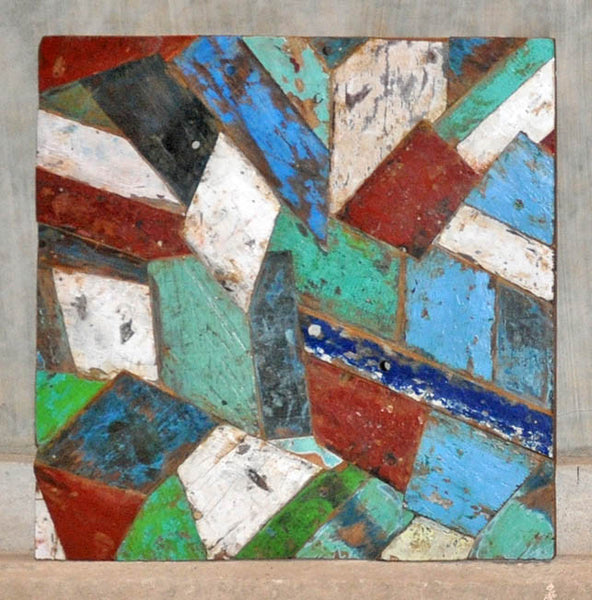 PATCHWORK TRIANGLE PANEL 32x32 - #139