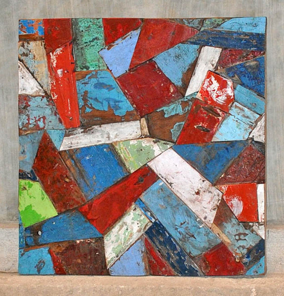 PATCHWORK TRIANGLE PANEL 32x32 - #112