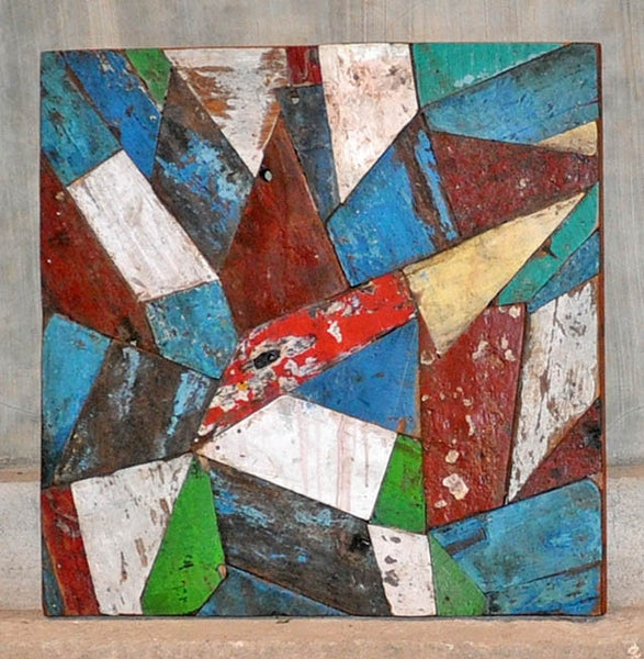 PATCHWORK TRIANGLE PANEL 24x24 - #120