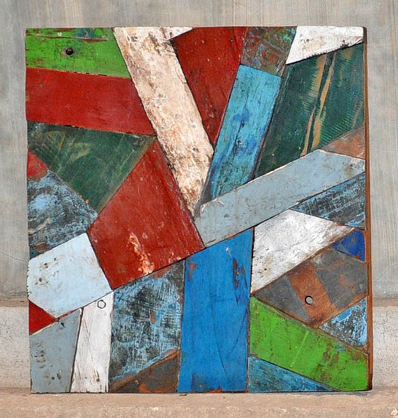 PATCHWORK TRIANGLE PANEL 24x24 - #116