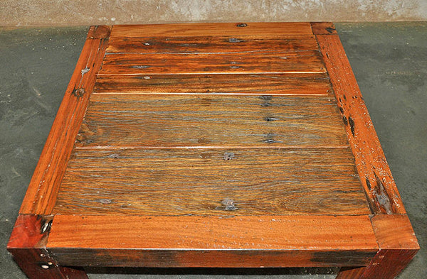 Brown Wood Coffee Table 32x32 - #103